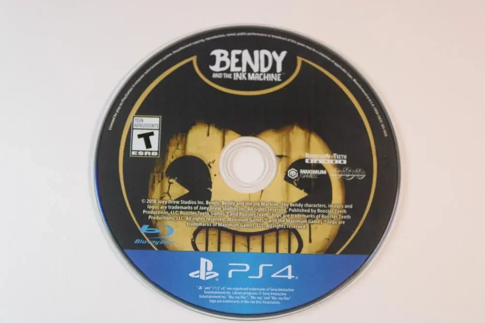Bendy and the Ink Machine (Sony PlayStation 4, PS4) Authentic, Game Disc Only